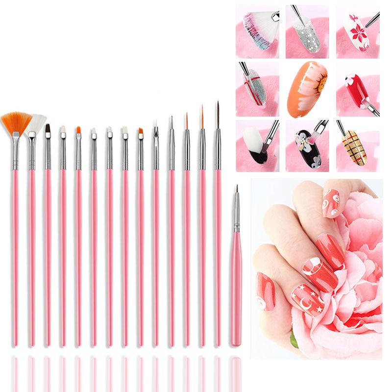 Poly Nail Gel Kit With 54W UV Lamp