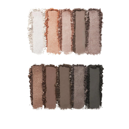 e.l.f. Perfect 10 Eyeshadow Palette, Ten Ultra-pigmented Nude Shades, Blendable Formula, Vegan & Cruelty-free, Everyday Smoky (Packaging May Vary) 1 Ounce (Pack of 1)