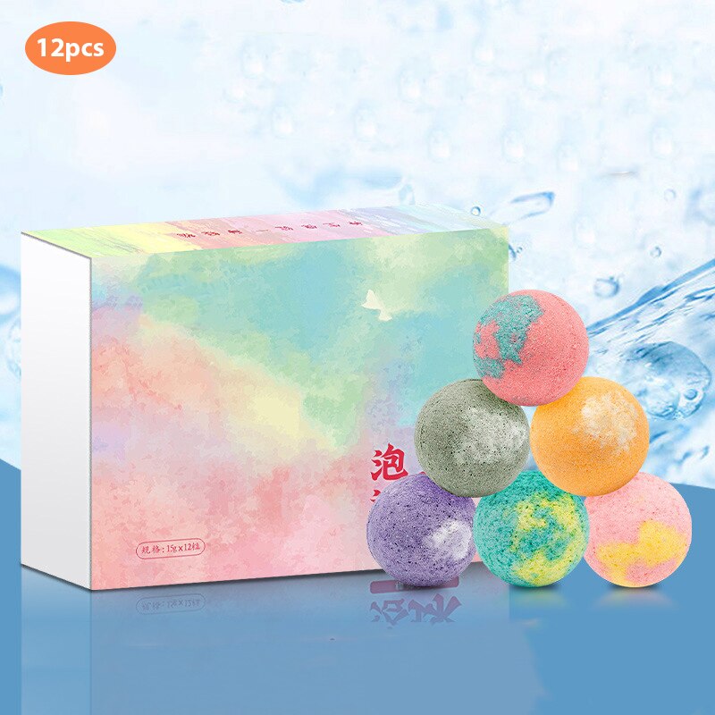 12pcs Organic Bath Bomb Set