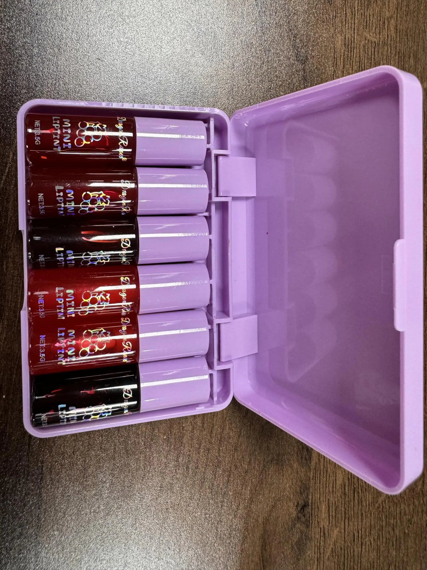 6 Colors Grapes Lip Tint Stain Set