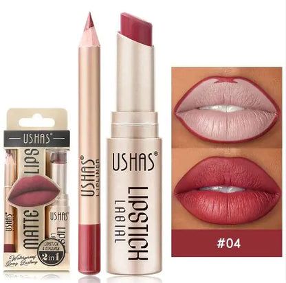 Matte Stain-Free Waterproof Nude Lipstick